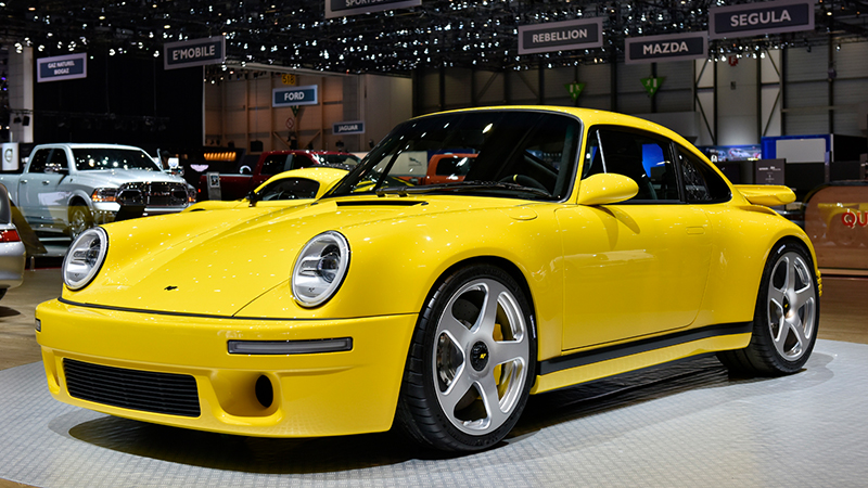 RUF CTR Anniversary: Gallery Showing Front to Back View at the Geneva Show