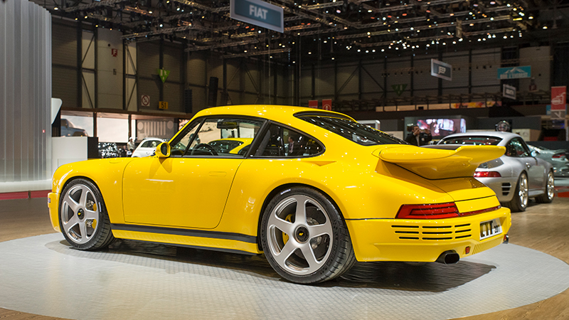 RUF CTR Anniversary: Gallery Showing Back to Front View