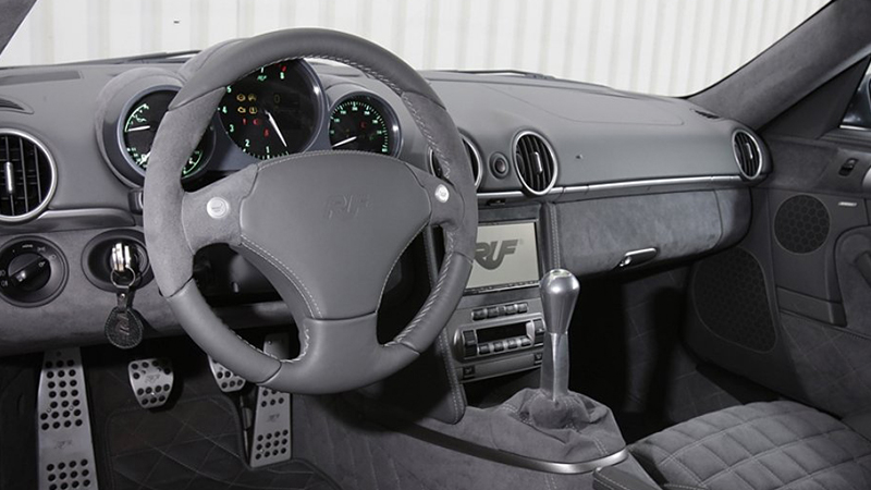 RUF CTR 3 Clubsport Car: Grey Interior
