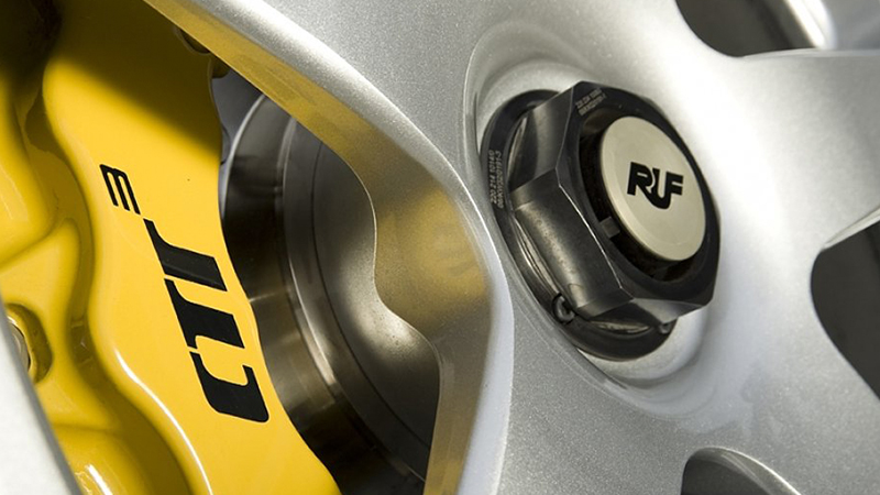 RUF CTR 3 Clubsport Car: Yellow Caliper