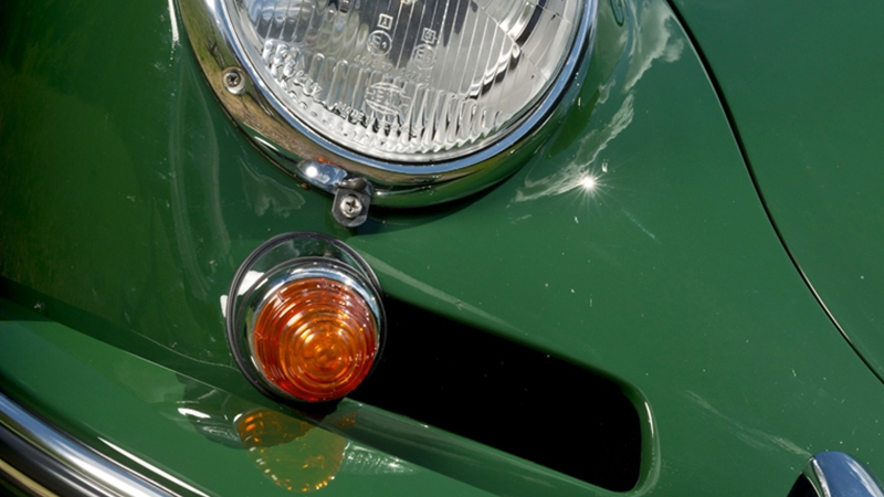 RUF R56.1 Classic Car: Front Headlight Close-Up