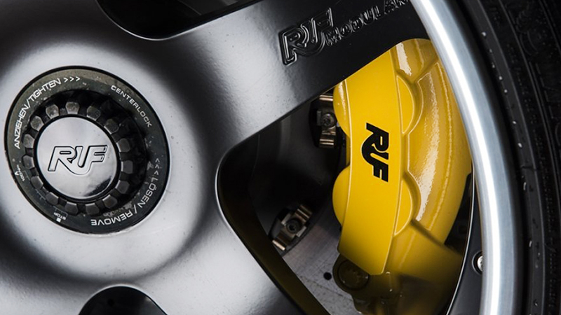 RUF RTR Car: Gallery Showing Wheel and Caliper Close-up